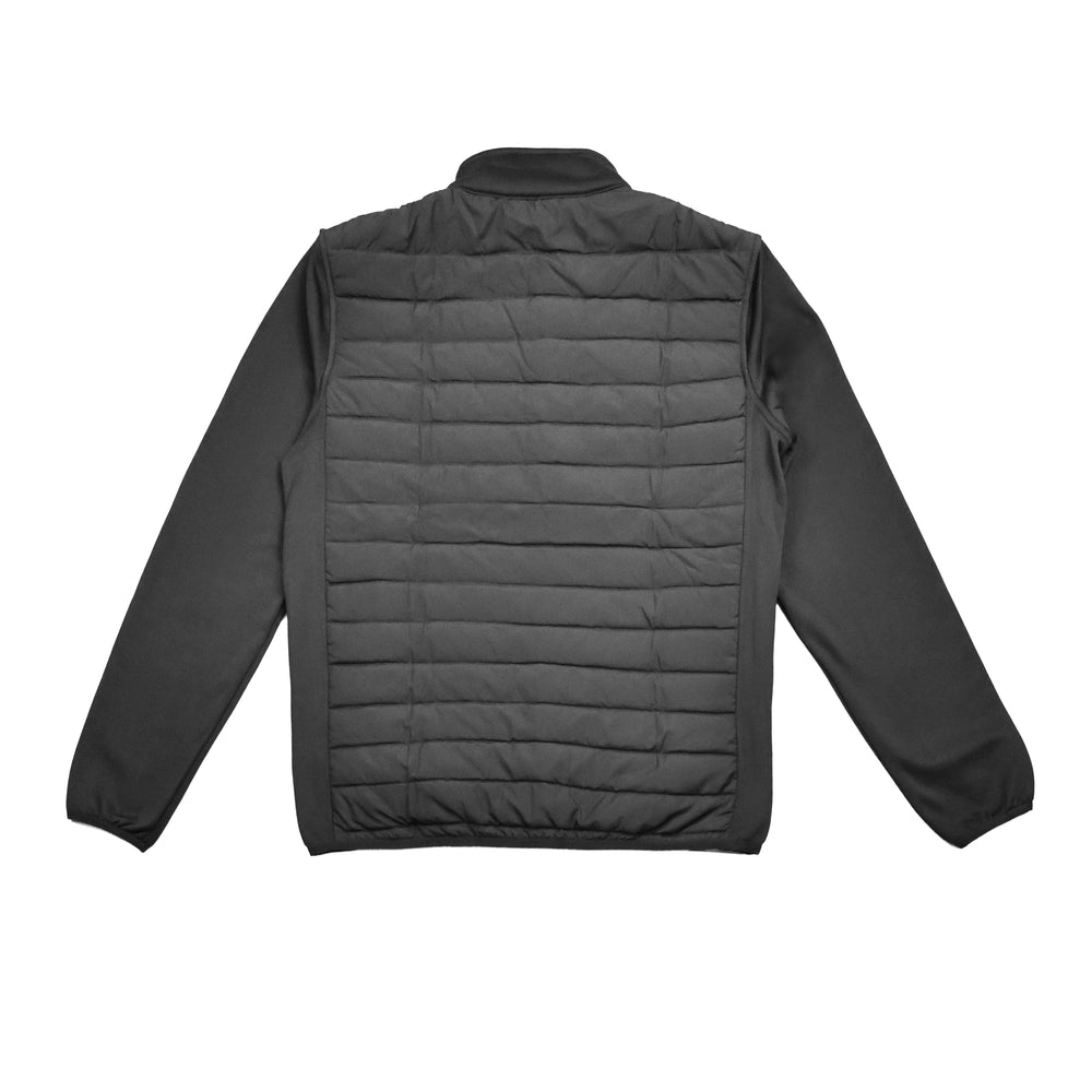 Fenix XCell Long-Sleeve Gilet – insulated panels and fleece sleeves, designed for golf and cold-weather layering. Back Shot. 