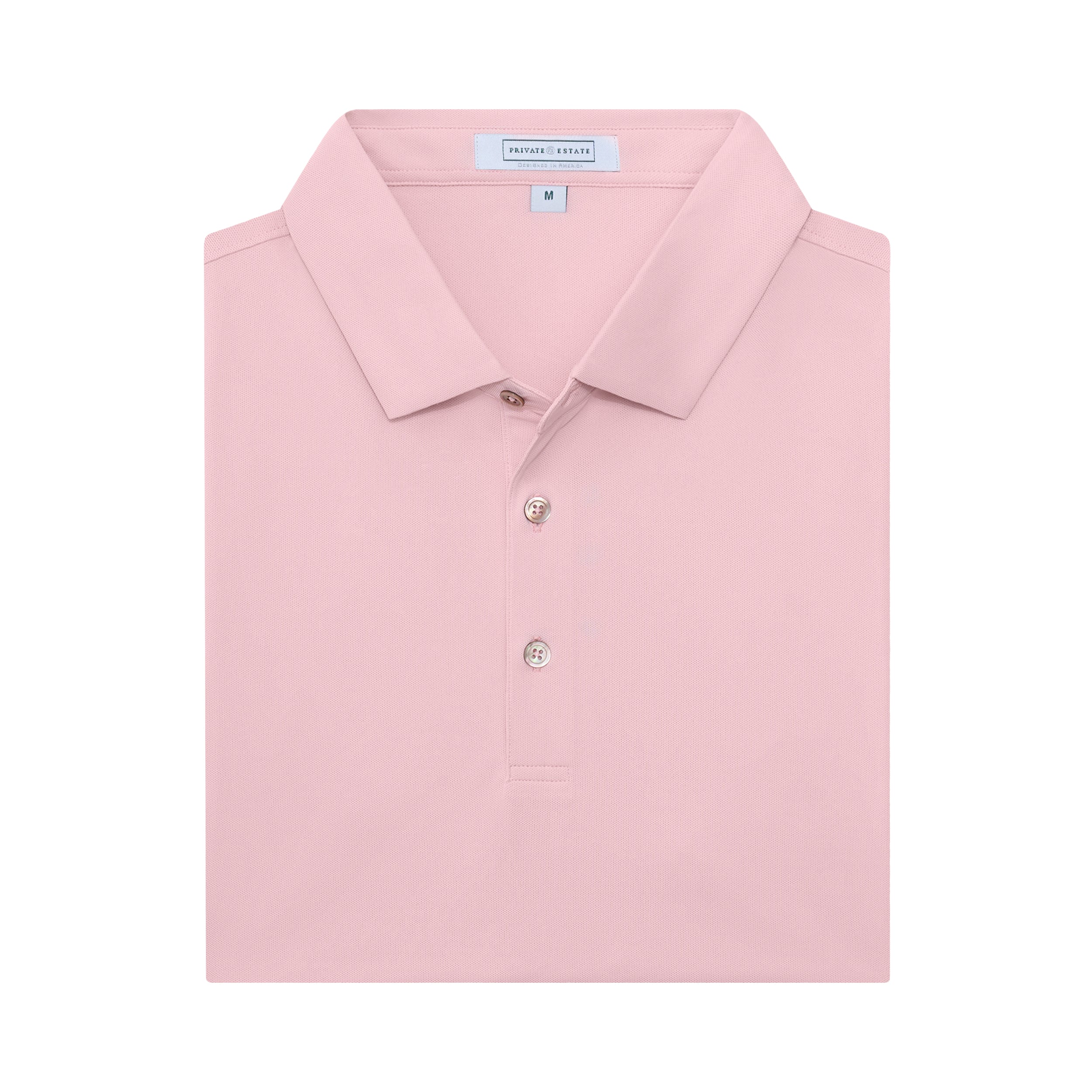 トップス muguet uv cut polo knit PINK BEIGE NANTUCKET PERFORMANCE POLO – Fenix XCell